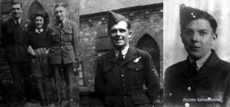 654 heavy conversion unit lancaster i r5698 ug p crew