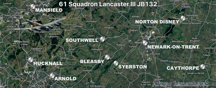 61 squadron lancaster iii jb132