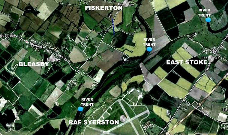 google maps syerston bleasby morton