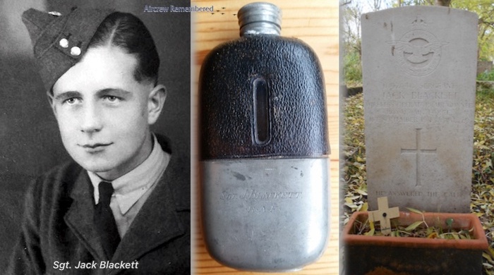 sgt jack blackett 1092940 rafvr age 20 1