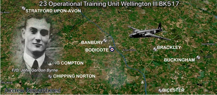 23 operational training unit wellington iii bk517