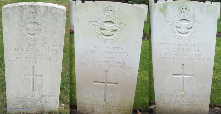 12 squadron wellington ii w5444 ph t crew graves