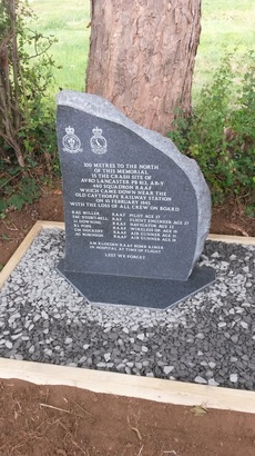 597f095c6dca2 RAAF Lancaster Memorial   Love Lane  Caythorpe 547x410