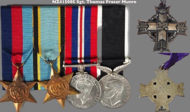 nz415005 sgt thomas fraser munro