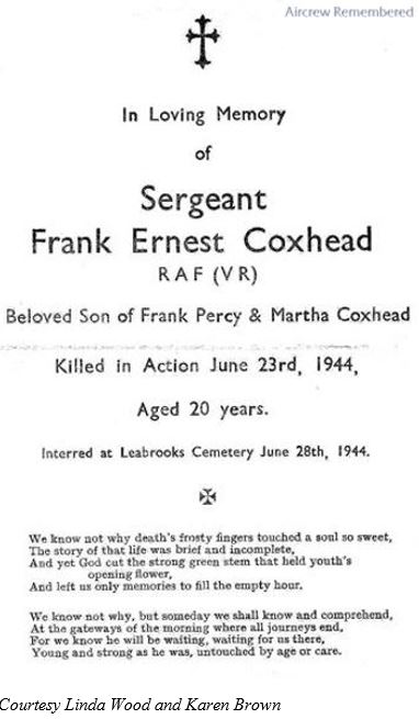 frank ernest coxhead e