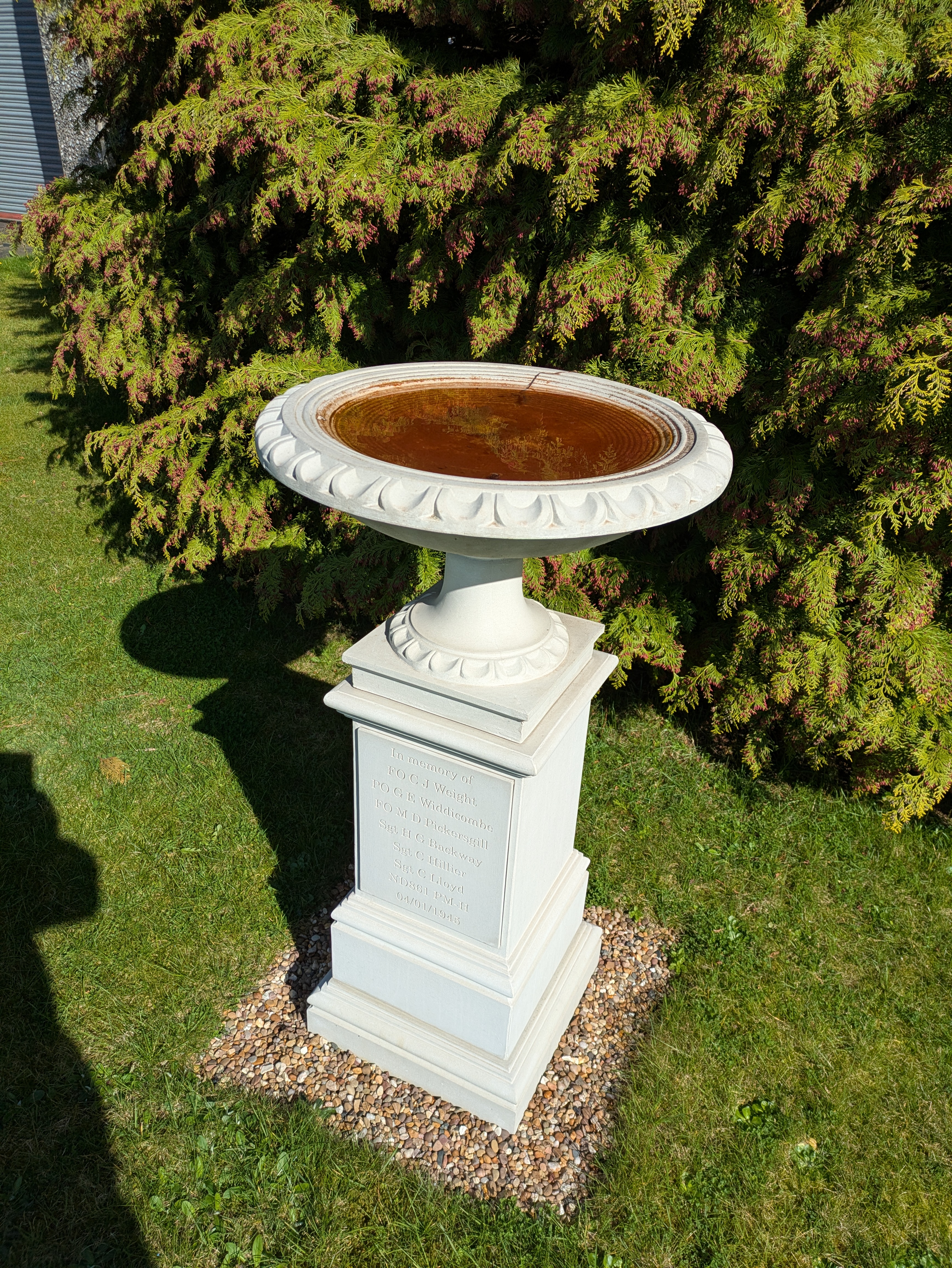 Elsham Wolds memorial area — photograph by Stuart Altoft