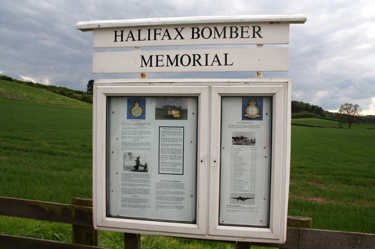 Close view of the memorial cross