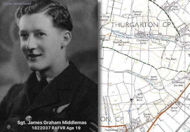sgt james graham middlemas 1822037 rafvr