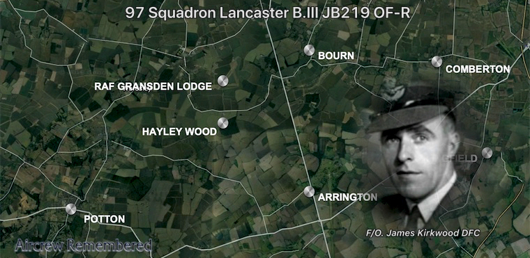 97 squadron lancaster biii jb219 of r