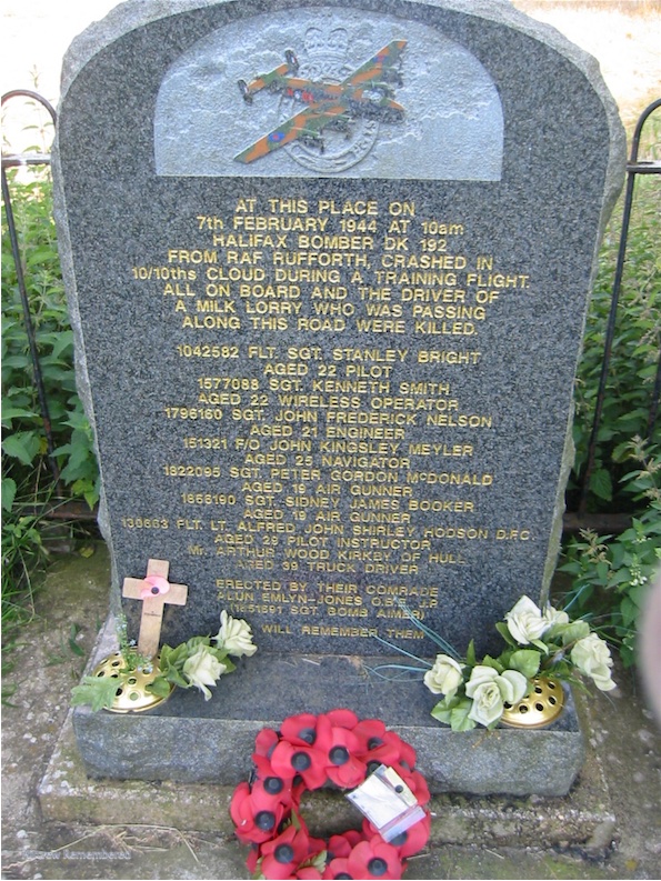 1663 heavy conversion unit halifax v dk192 memorial