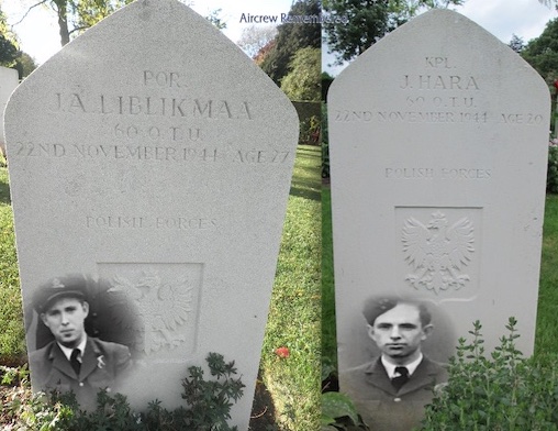 60 operational training unit mosquito ii hj650 crew graves