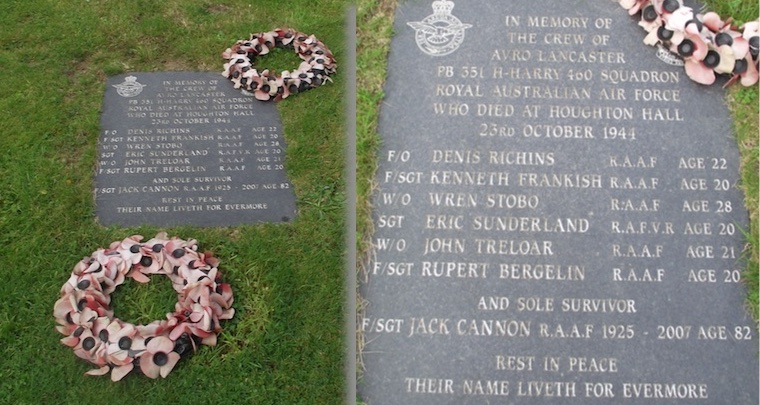460 squadron lancaster iii pb351 ar h2 memorial