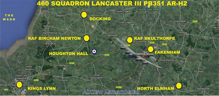 460 squadron lancaster iii pb351ar h2