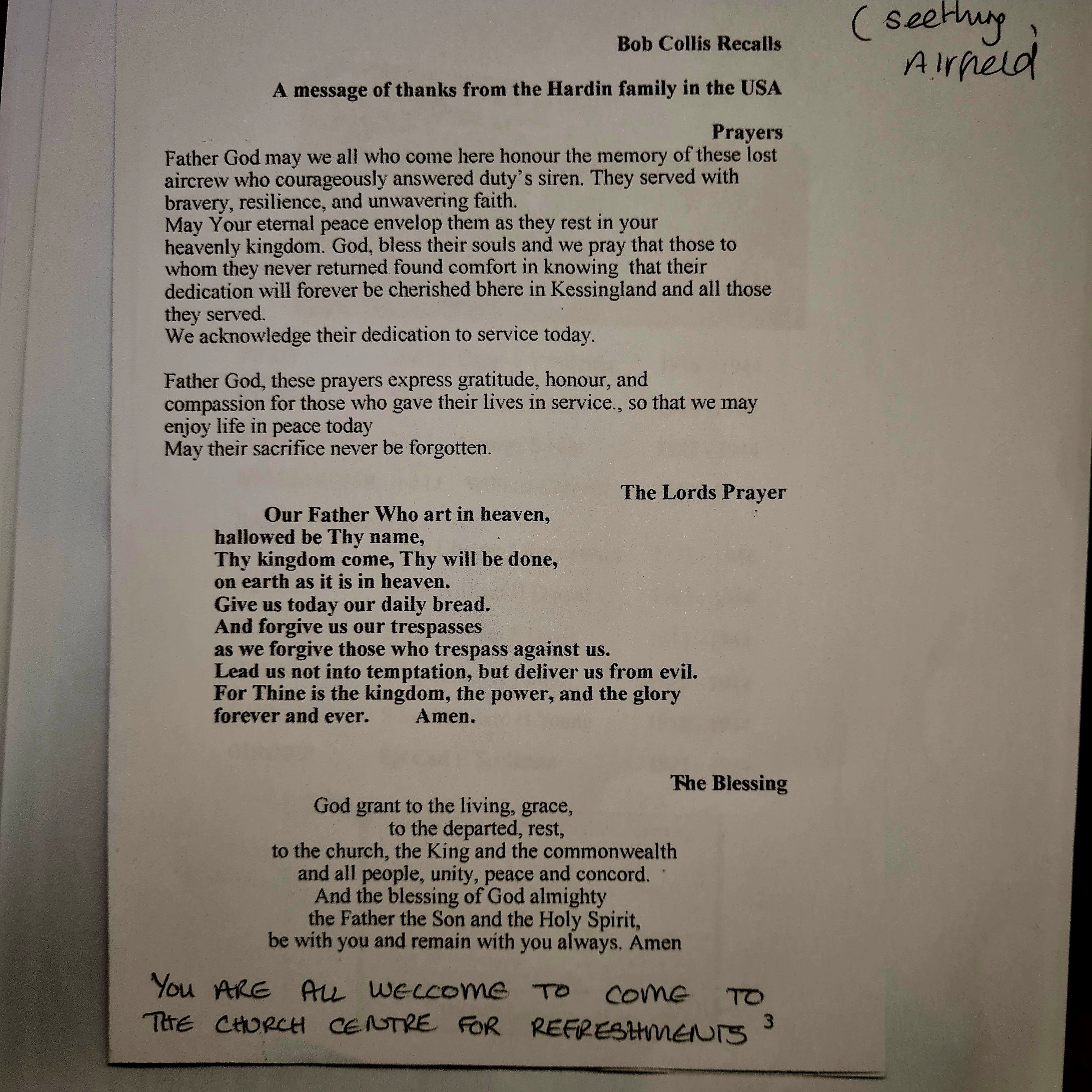 Kessingland USAAF memorial — photograph by Caroline Gentry (April 2024)