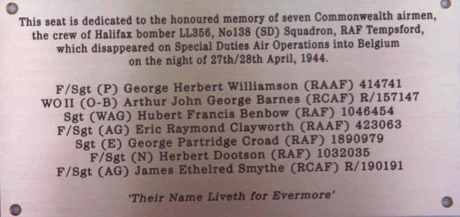 dedication ceremony in kensington gardens lowestoft uk may 2002