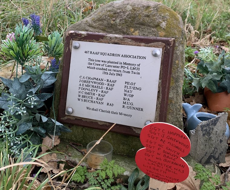 467 squadron lancaster iii lm311 memorial