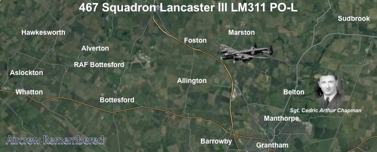 467 squadron lancaster iii lm311 po l