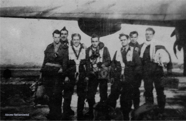 76 squadron halifax iii lk789 mp l crew