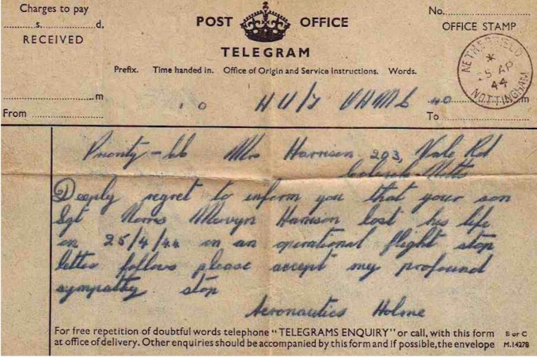 telegram harrison