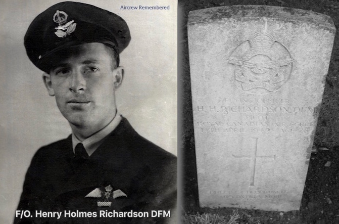 fo henry holmes richardson dfm and grave
