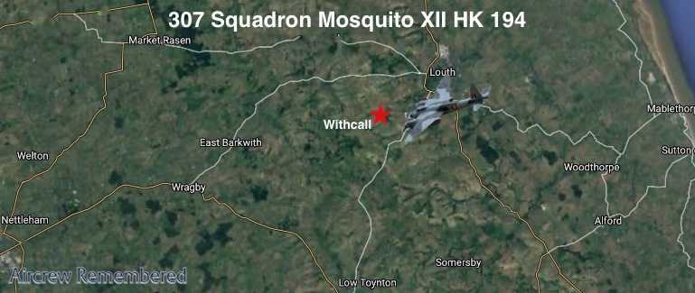 307 squadron mosquito xii hk 194 1